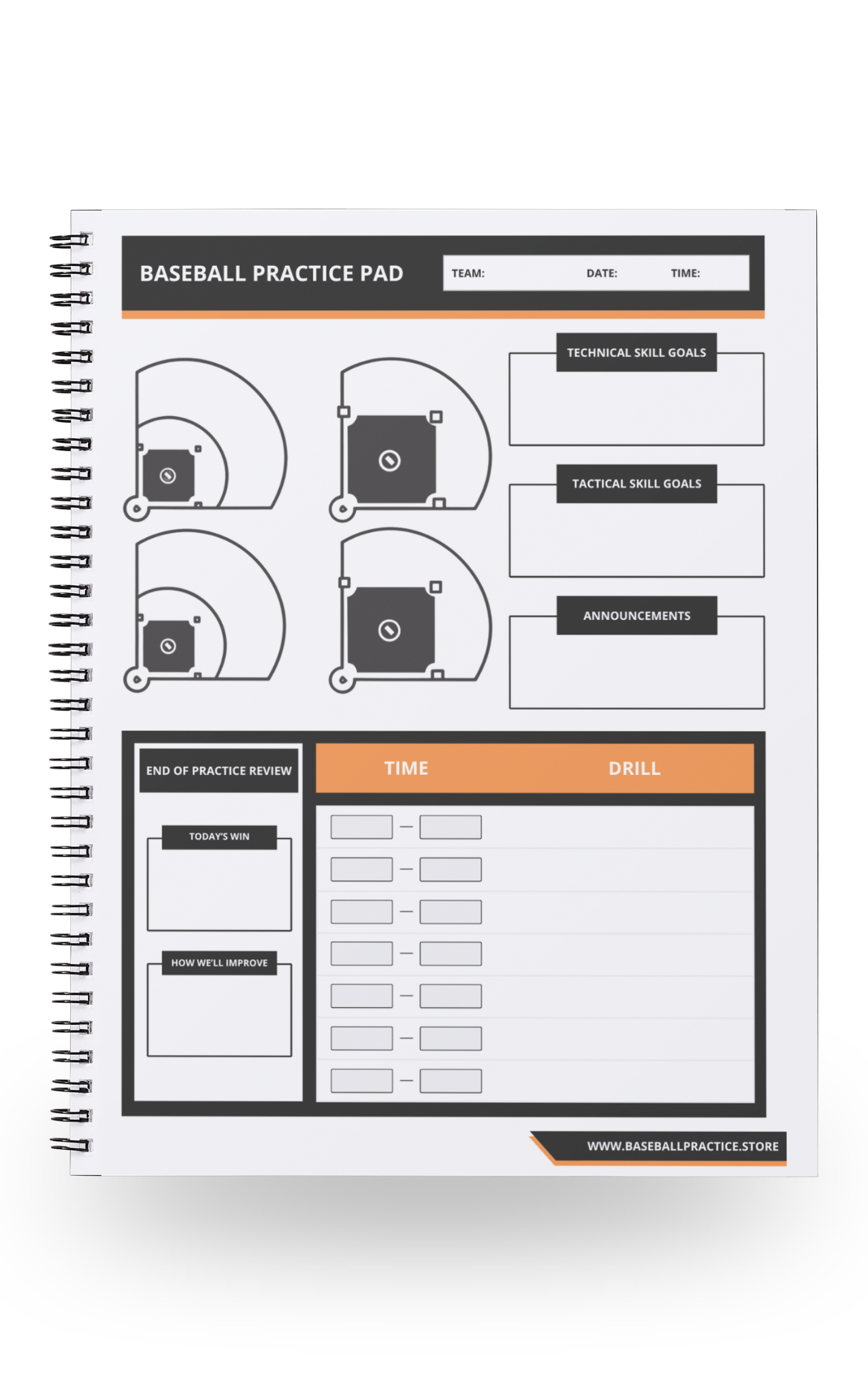 Baseball Practice Pad
