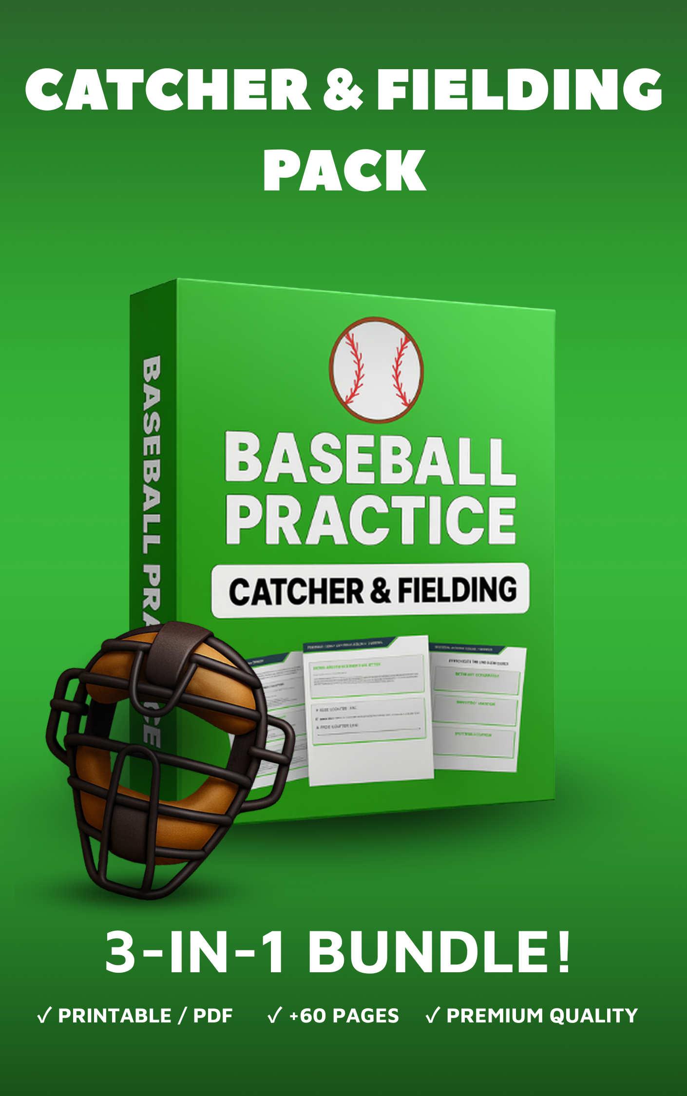 Catcher and Fielding Pack