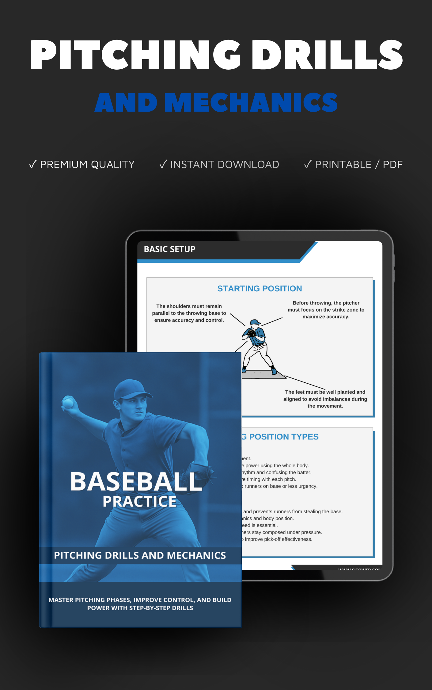 Pitching Drills and Mechanics