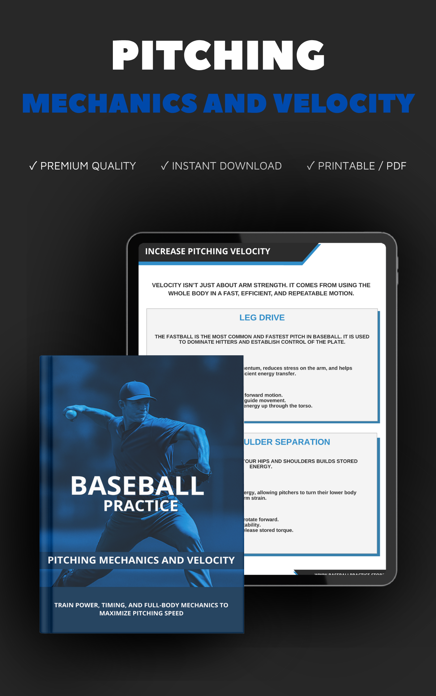 Pitching Mechanics and Velocity