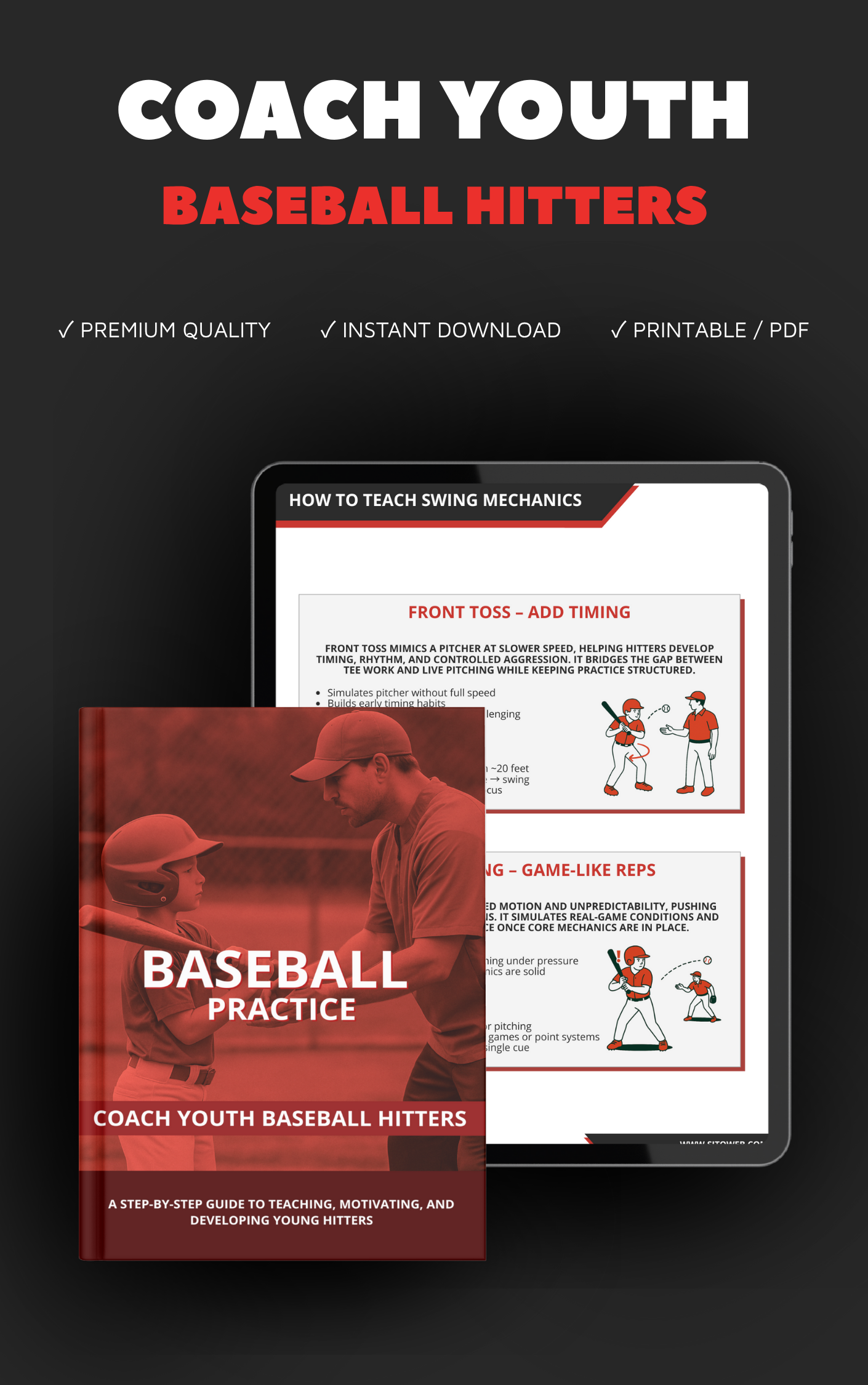 Coach Youth Baseball Hitters