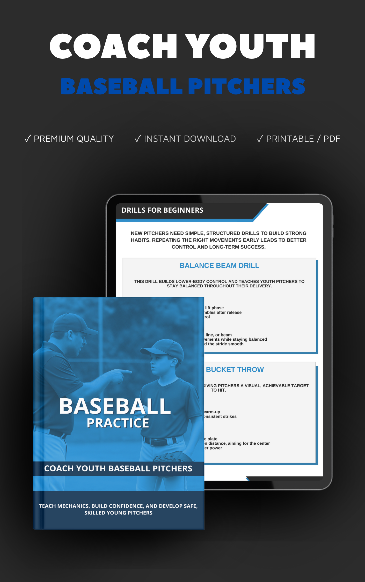 Coach Youth Baseball Pitchers